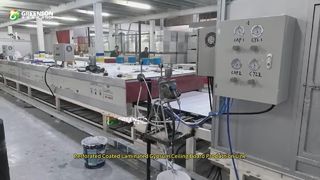 Linia do automatycznego natryskiwania paneli sufitowych gipsowych