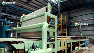 Maszyny do produkcji płytek sufitowych z włókien mineralnych