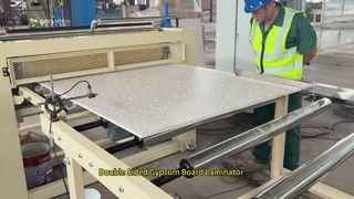 Dwustronny laminator do płyt gipsowych