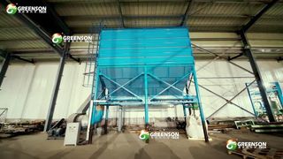 Maszyna do produkcji sufitów akustycznych z włókien mineralnych