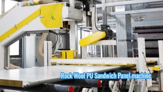 Linia do produkcji płyt warstwowych Rock Wool PU