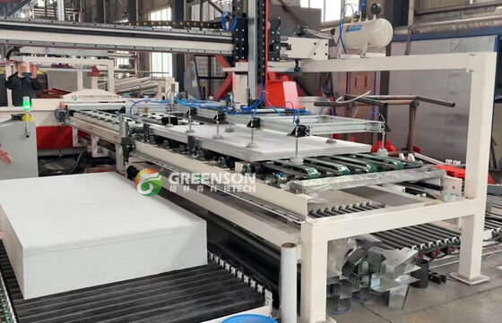 Dobra cena. PLC Controlled High Capacity Gypsum Board Sawing Line With Dust Free Operation w Internecie