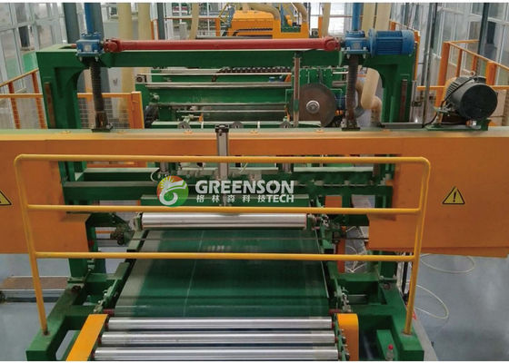 Elektryczne ogrzewanie niskogłuszna linia produkcyjna płyt wełny mineralnej z systemem sterowania PLC