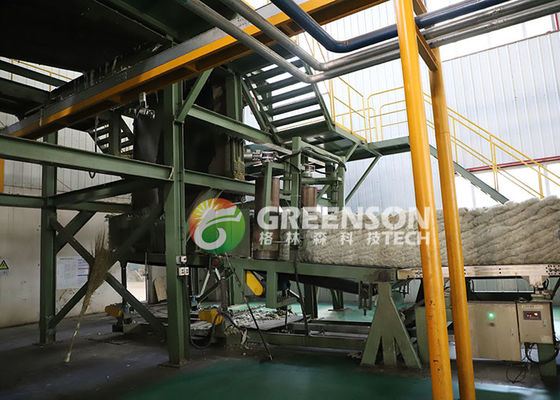 Linia produkcyjna wełny mineralnej na węgiel dla bazaltowych dolomitów i surowców szlagu