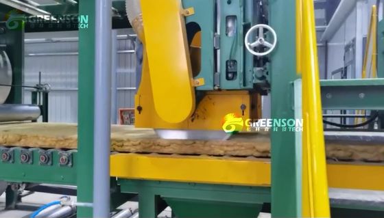 Płyty z wełny mineralnej Maszyna do tworzenia płyt z wełny bazaltowej Linia produkcji wełny skalnej
