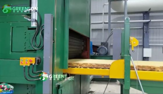 Maszyna do tworzenia paneli z wełny skalnej z piecem topiącym kopuły z gazu ziemnego