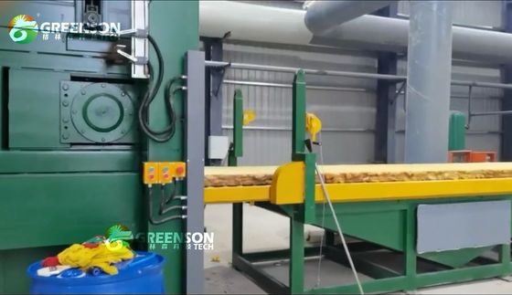 80-200 kg/m3 Gęstość surowca Linia produkcyjna wełny skalnej z zaawansowaną technologią sterowania PLC