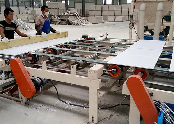 PLC sterowane Sheetrock PVC i folia aluminiowa podwójny strona laminowania maszyna