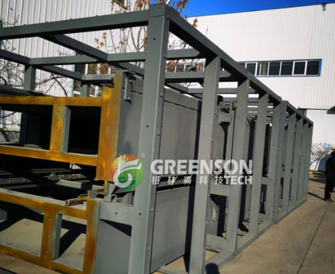 Dobra cena. Zindywidualizowana linia produkcyjna wełny mineralnej skalnej o długości 1200mm-2400mm, sterowanie PLC i roczna wydajność 30000-60000 ton w Internecie