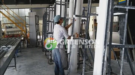 Materiał budowlany Gips Gips Kornice Linie produkcyjne Maszyny 42-150 M Dla wysokiej wydajności