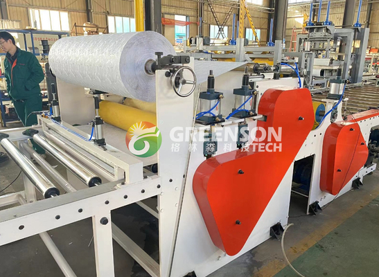Automatyczna maszyna do produkcji płyt gipsowo-kartonowych z sufitem z kontrolą PLC