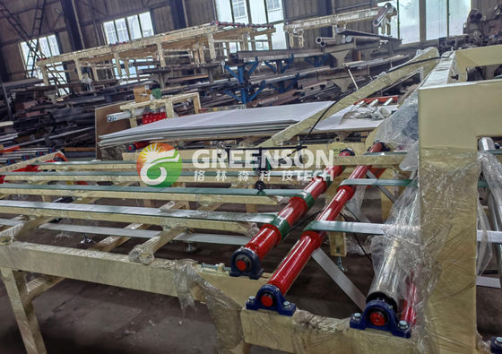 Dobra cena. High Precision PVC Film Lamination Machine with Automated Operation and 1 Year Warranty for Gypsum Ceiling Tile Production w Internecie