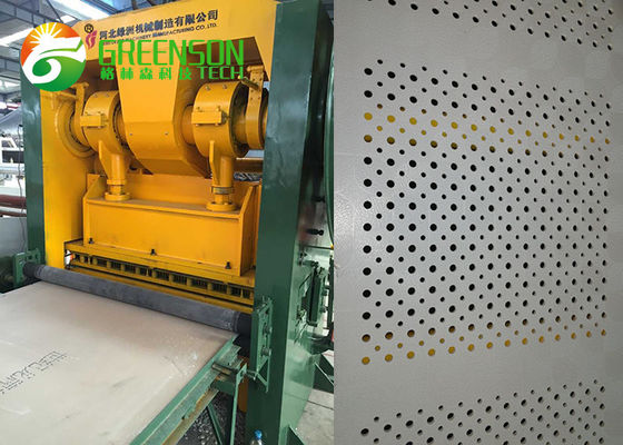Pełna automatyczna maszyna do perforowania arkuszy Płyta do gipsowania hydraulicznego do wykrawania otworów