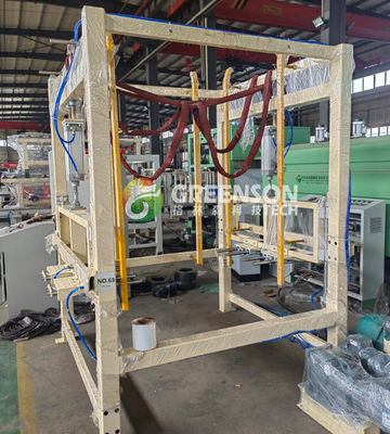 Wysokiej prędkości w pełni automatyczna maszyna do laminowania folii PVC z systemem PLC do laminowania płyt gipsowych 1300mm Skuteczne laminowanie i 3-15m/min Prędkość regulowana