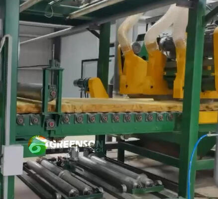 Dobra cena. Spersonalizowana linia produkcyjna wełny skalnej z kontrolą PLC, szerokością 1,2 metra i piecem koksowniczym na gaz ziemny do produkcji płyt z wełny mineralnej w Internecie