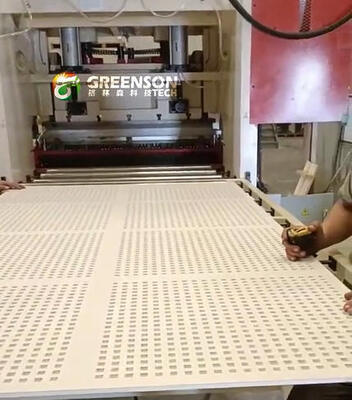 Dobra cena. Maszyna do perforacji arkuszy o mocy 18 kW z dostosowalnymi kształtami otworów i roczną gwarancją w Internecie