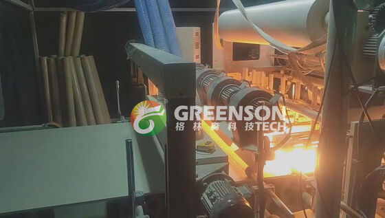 W pełni automatyczna maszyna do laminowania klejem topliwym PUR do dekoracyjnych paneli ściennych z gipsu