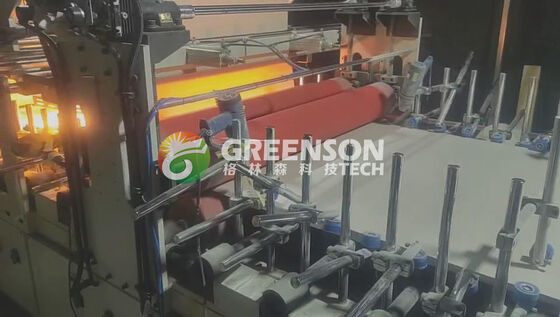 Automatyczna maszyna do laminowania gorącym klejem PUR do płyt MDF o prędkości produkcji 5-17 m/min