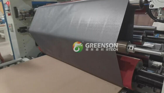 Dobra cena. Szybka maszyna do laminowania PUR 5-17m/min z klejem topliwym PUR i maksymalną szerokością laminowania 1300mm w Internecie