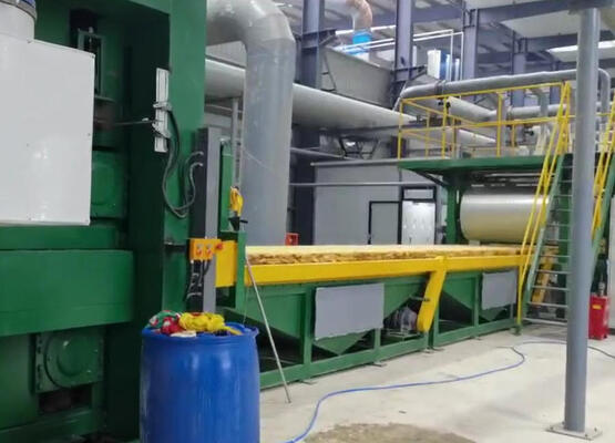 Dobra cena. Płyta z wełny skalnej 600x1200mm Linia produkcyjna Panel z wełny mineralnej 600x1200mm Maszyna produkcyjna w Internecie
