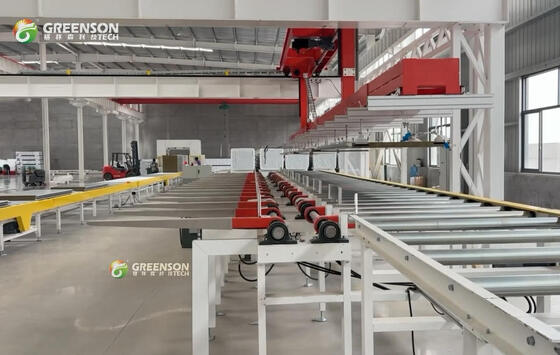 Dobra cena. Pełnoautomatyczna, stabilna, konfigurowalna linia produkcyjna paneli warstwowych z wełny skalnej do wysokiej jakości płyt z wełny mineralnej w Internecie