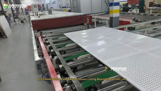 Wysokowydajna instalacja do malowania natryskowego płyt gipsowych