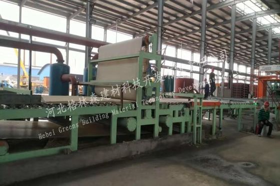 Linia produkcyjna do produkcji płyt z włókien mineralnych o dużej pojemności Materiały budowlane do maszyn