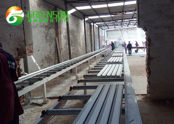 Ekonomiczna gipsowa maszyna do produkcji gzymsu z materiałem formy ze stopu aluminium